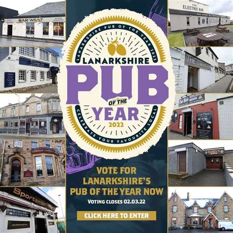 Lanarkshire Pub of The Year .